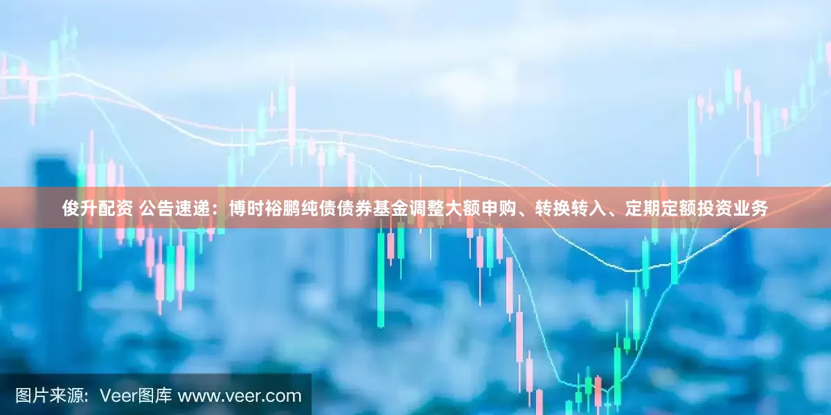俊升配资 公告速递：博时裕鹏纯债债券基金调整大额申购、转换转入、定期定额投资业务