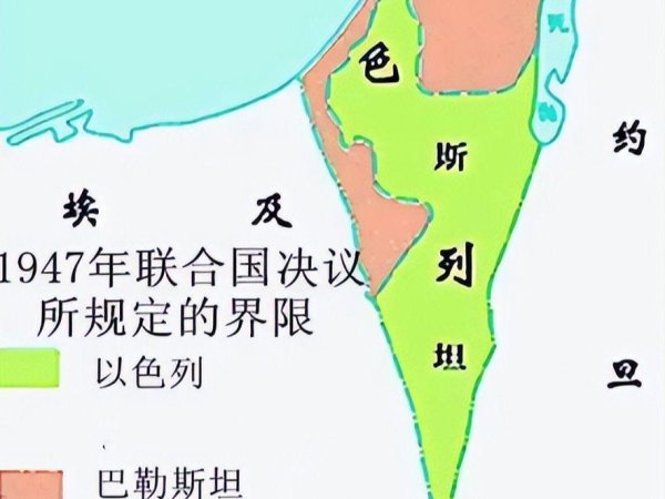 恒财网 1947年，巴勒斯坦和以色列分治之后，谁的土地更好？答案简单