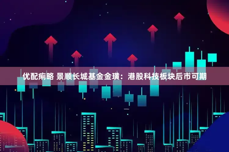 优配痢略 景顺长城基金金璜：港股科技板块后市可期