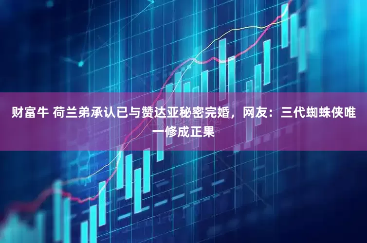 财富牛 荷兰弟承认已与赞达亚秘密完婚，网友：三代蜘蛛侠唯一修成正果